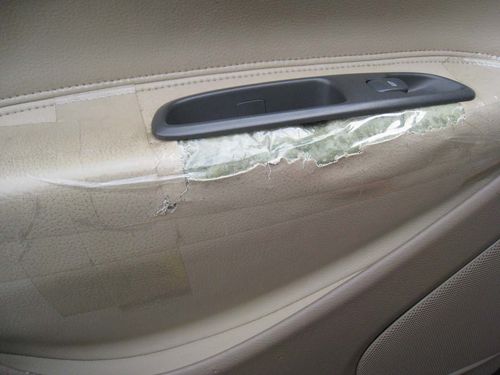 Before Door Panel Armrest Repair before