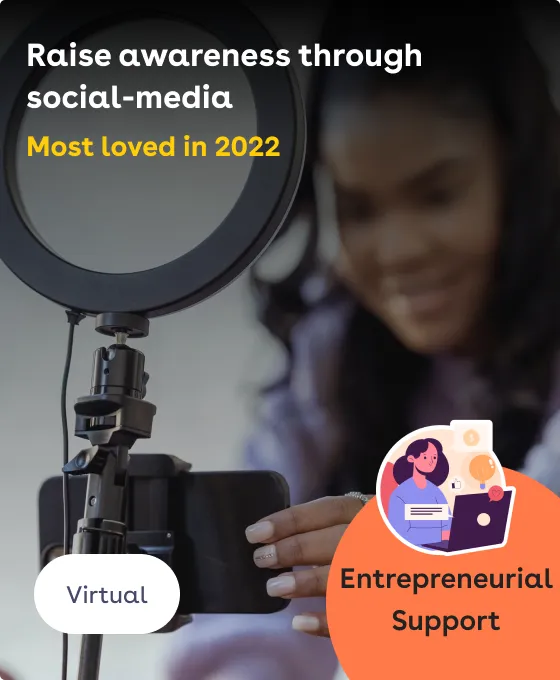 Raise awareness through social-media, CSR Volunteering Activity Example