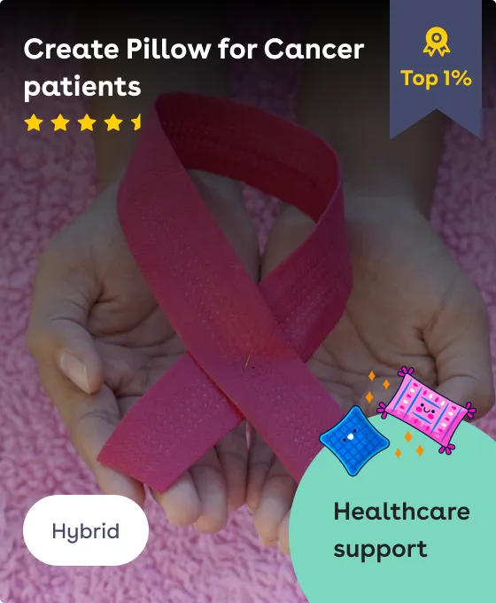 Create pillow for cancer patients, CSR Volunteering Activity Example