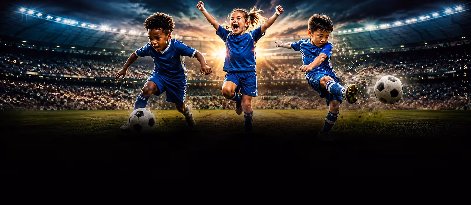 Right 2 Play — children playing soccer