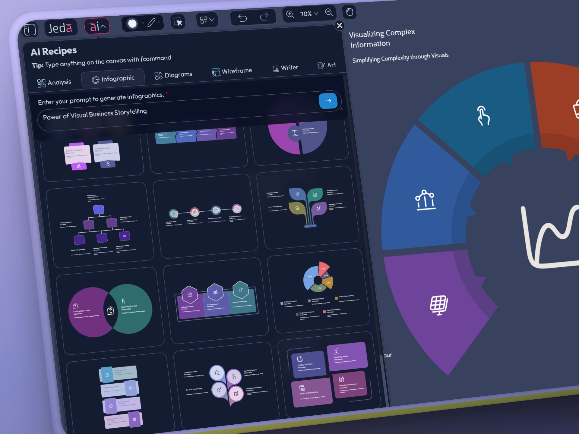 AI Infographic Creator for Visual Business Storytelling