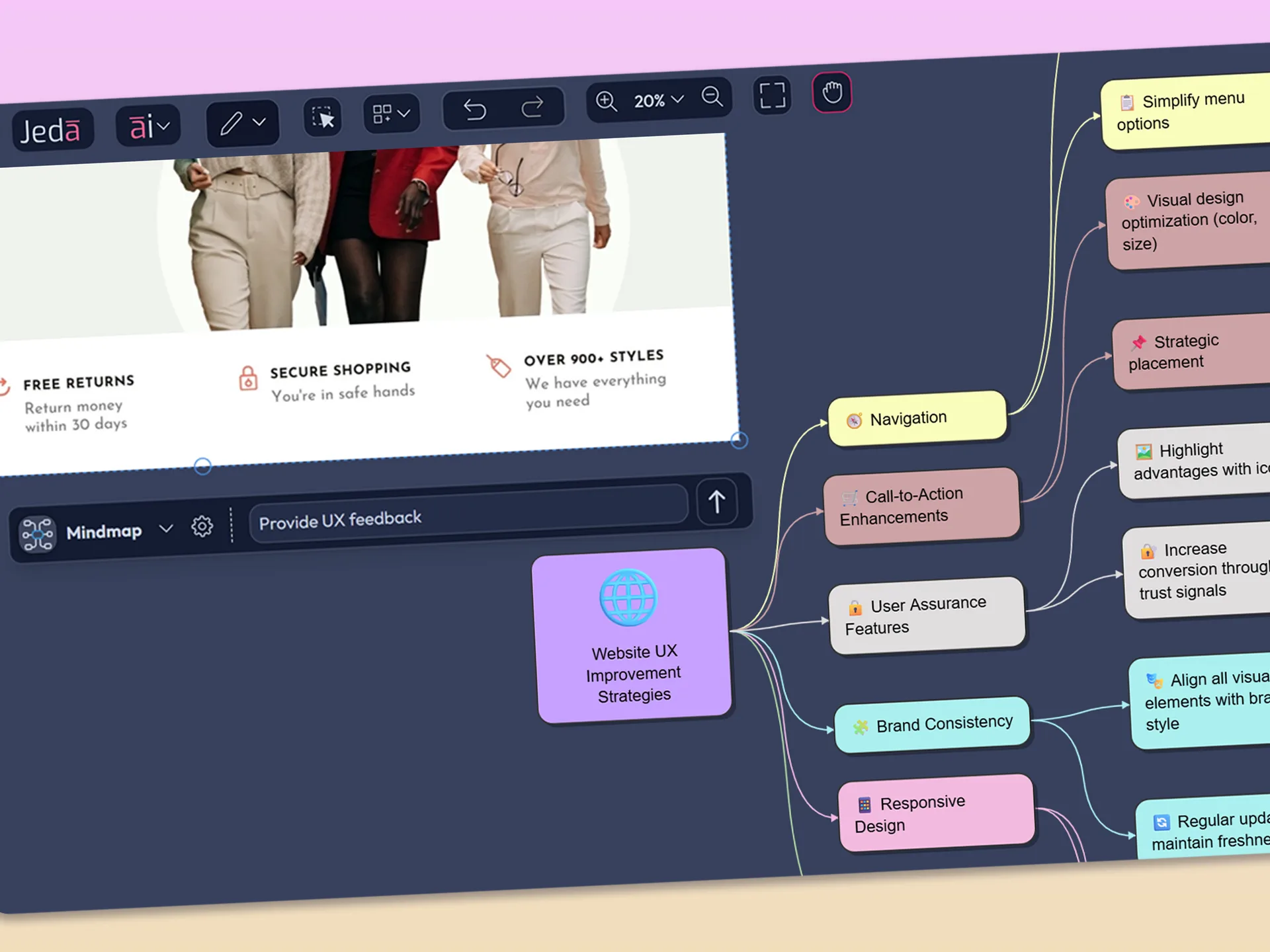 Design Feedback with Jedaai
