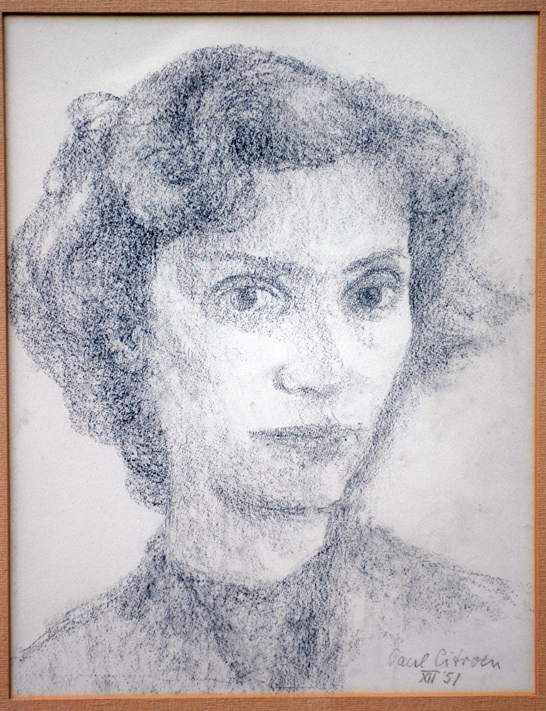 Portret Frederika Wilhelina door Paul Citroen