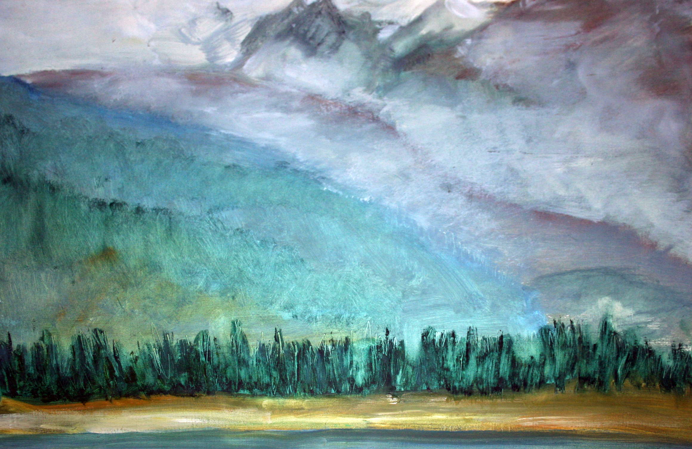 Isola op meer van Sils