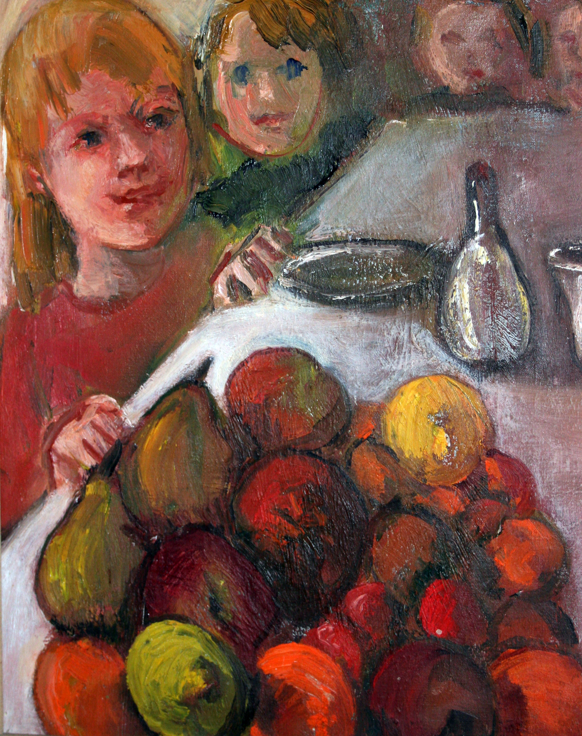 Stilleven met kinderen