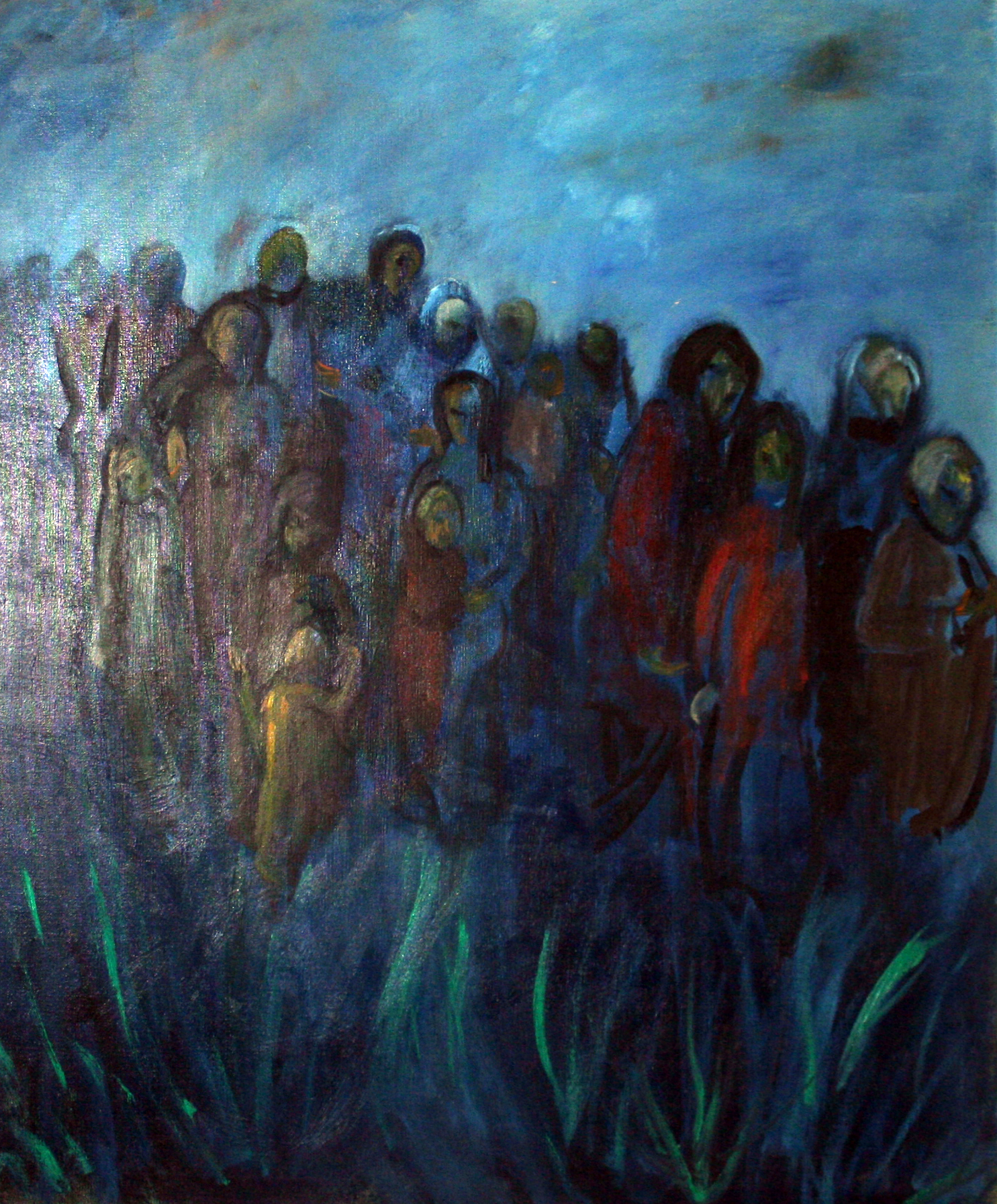 Uittocht - Treurige processie