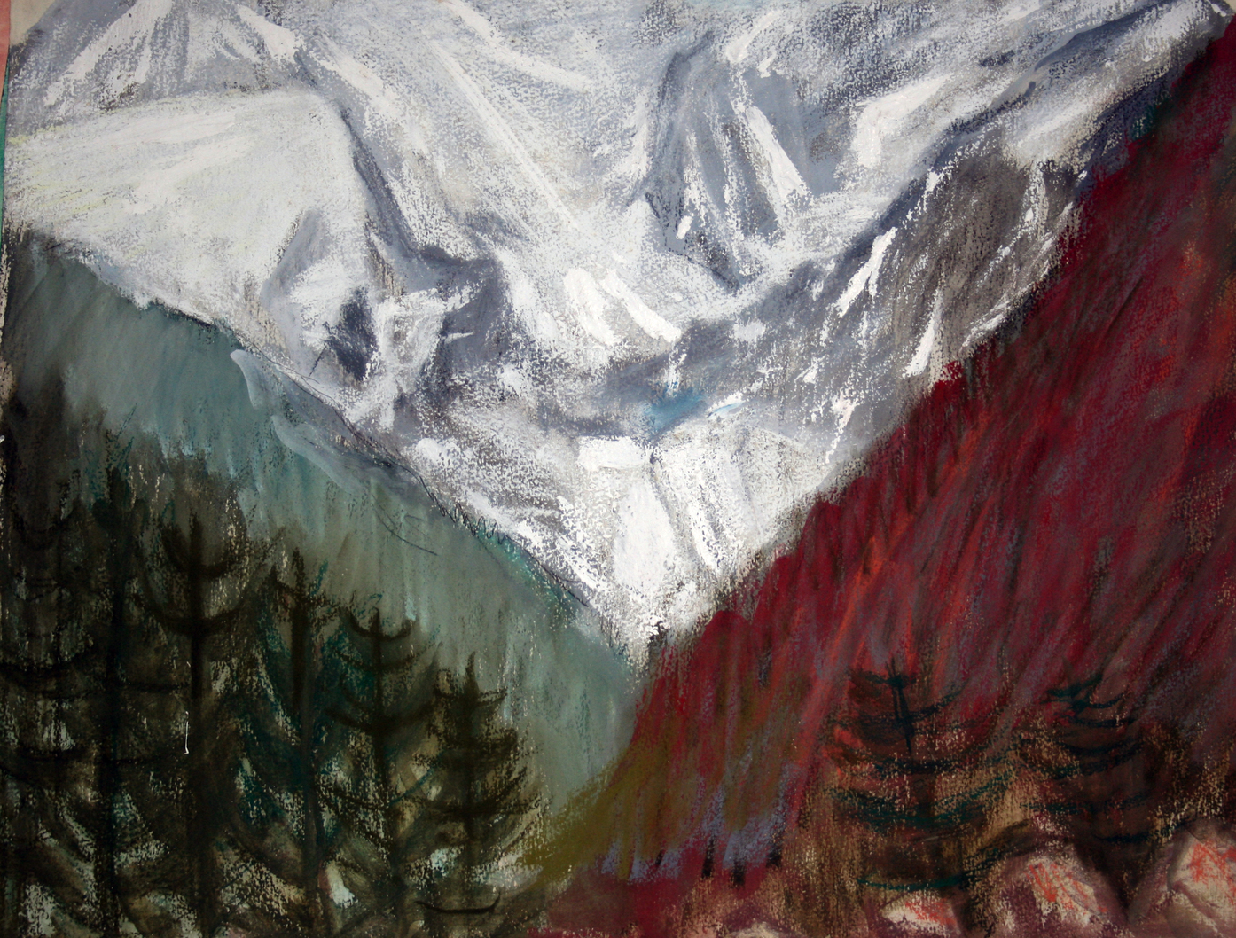 Bernina Massief - vanuit Morteratsch