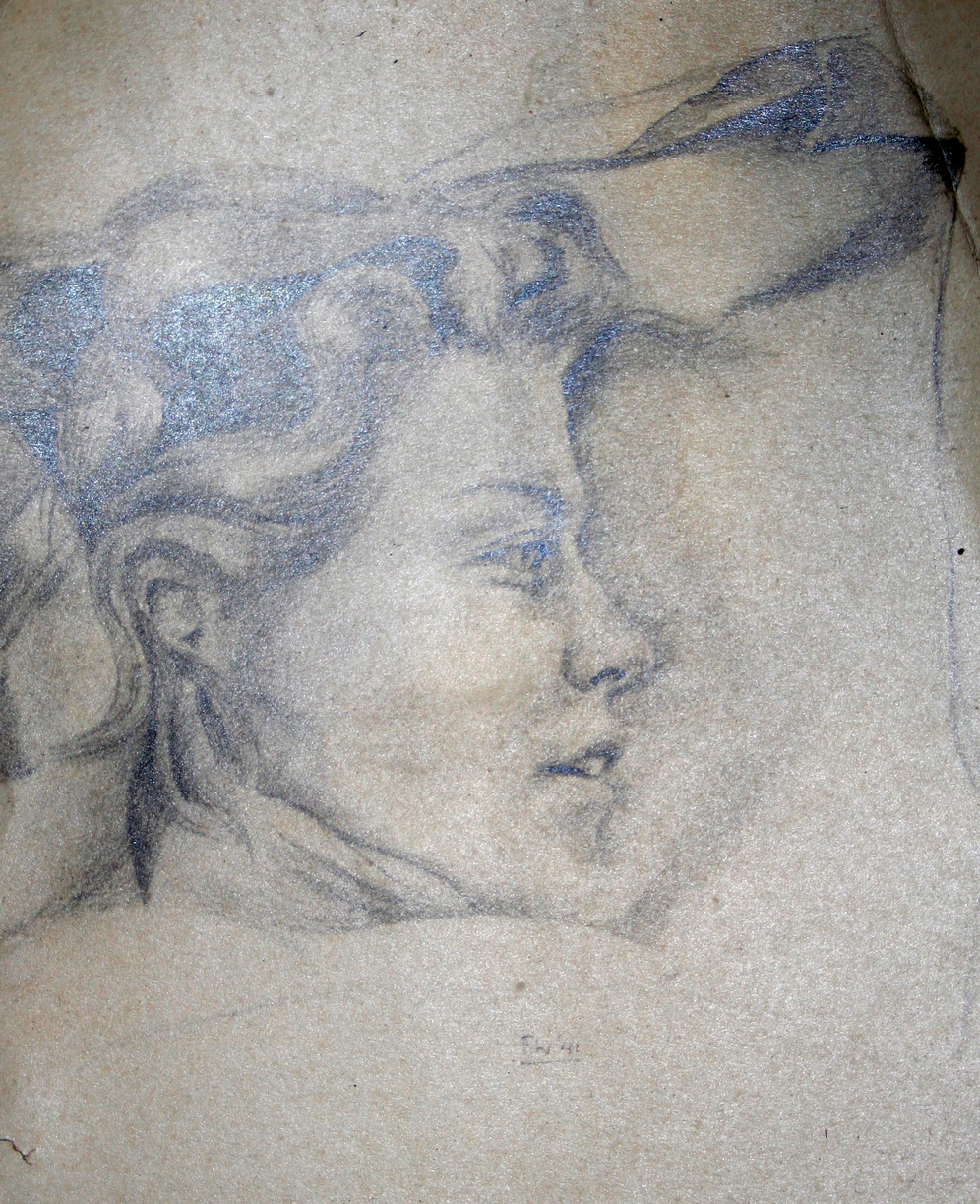 Gezicht liggende vrouw