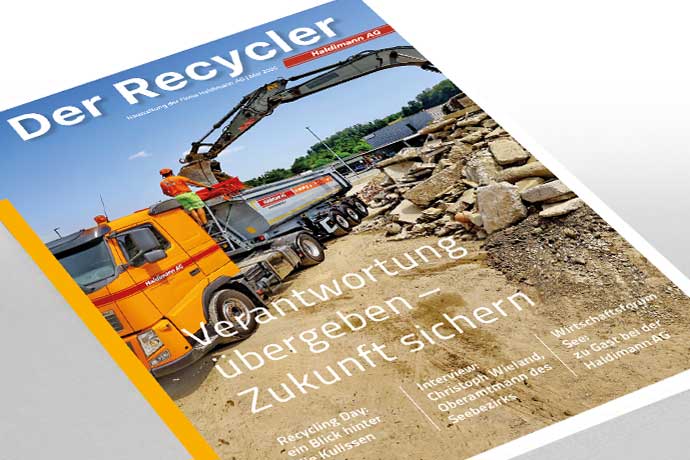 Titelblatt vom Magazin Der Recycler im Maii 2026