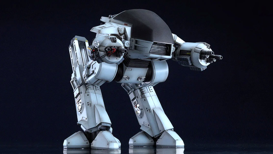 The ED-209 robot character from RoboCop.