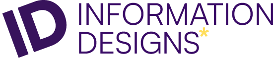 The full logo of Information Designs