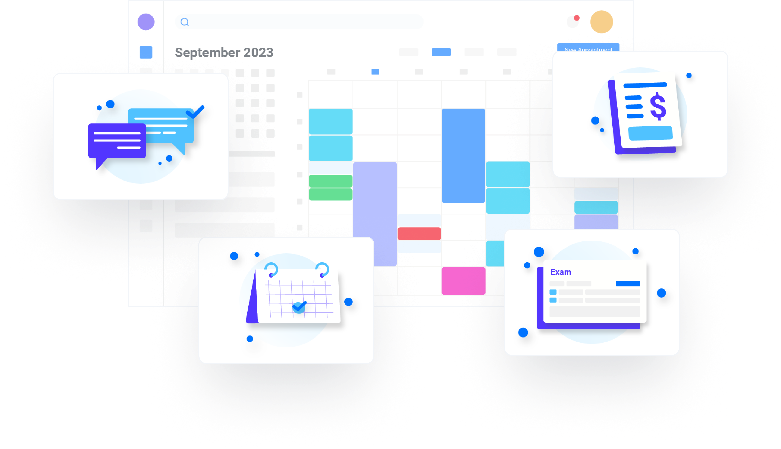 Barti practice management dashboard across connected devices