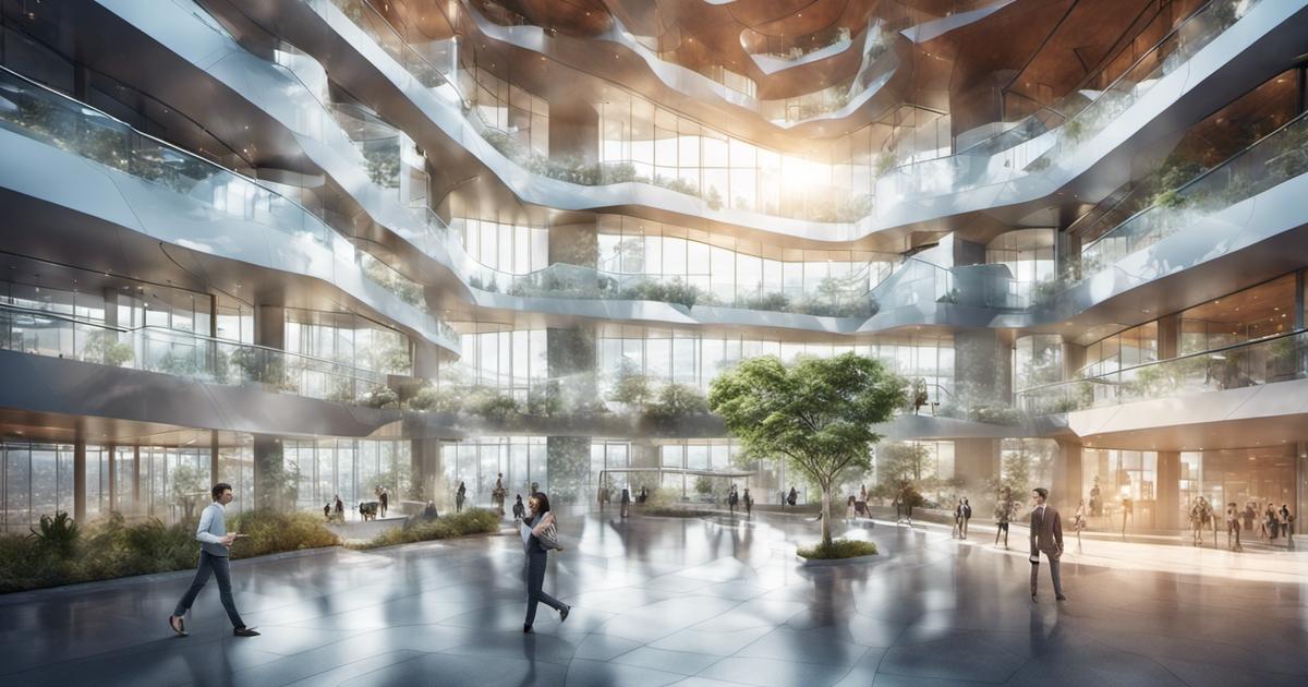 Smart building ROI and benefits chart