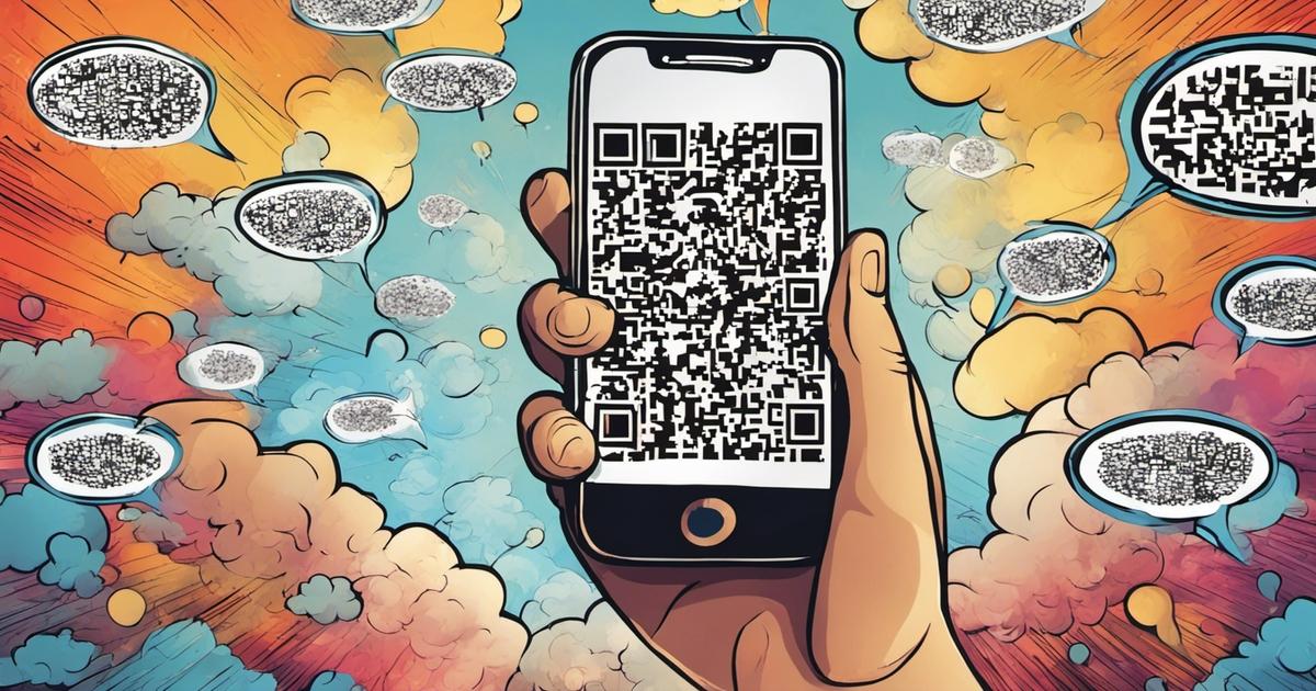 QR code feedback system in action