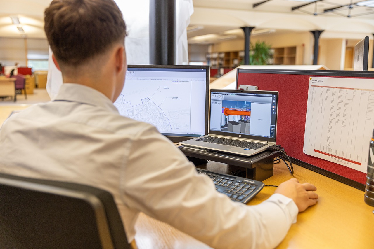 looking at monitor dashboard