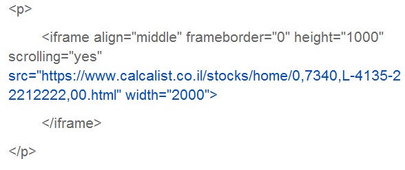 תוכן html