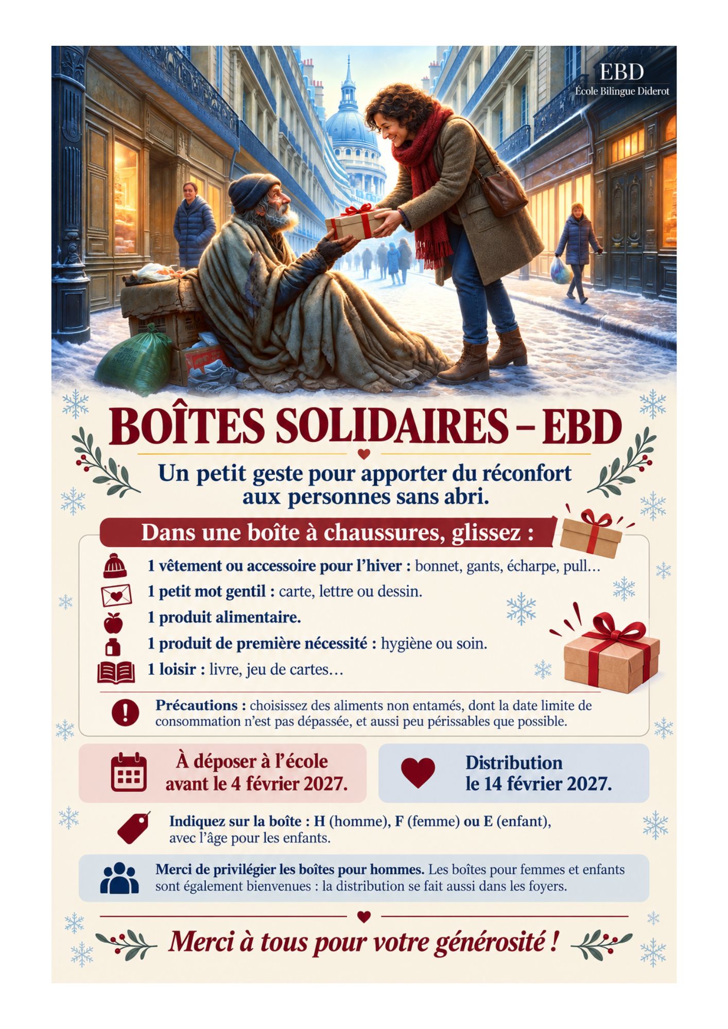 Une boîte solidaire pour la Saint-Valentin
