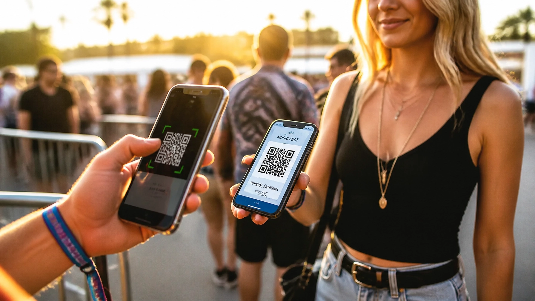Fast and seamless ticket scanning using smartphones