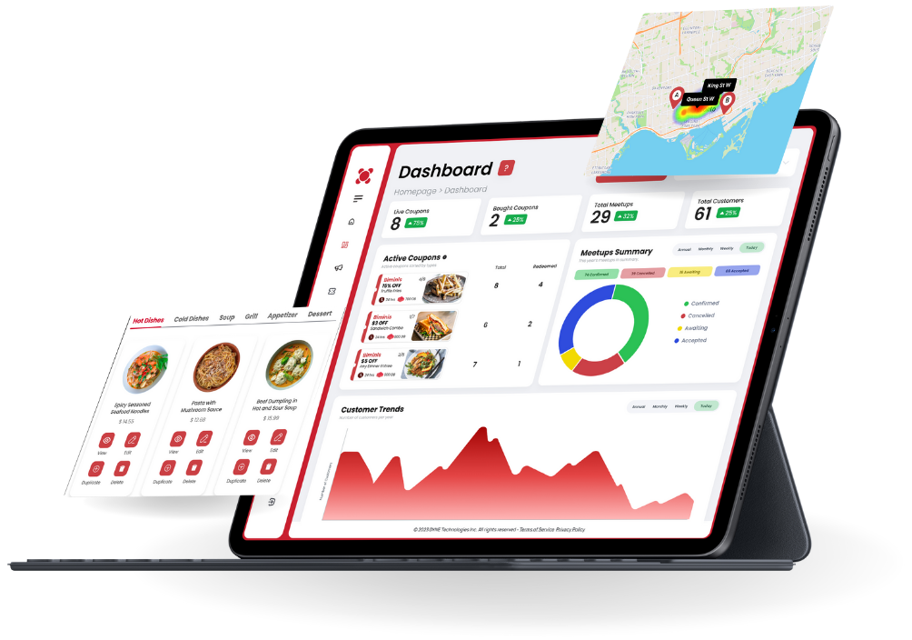 DYNE WebApp Features