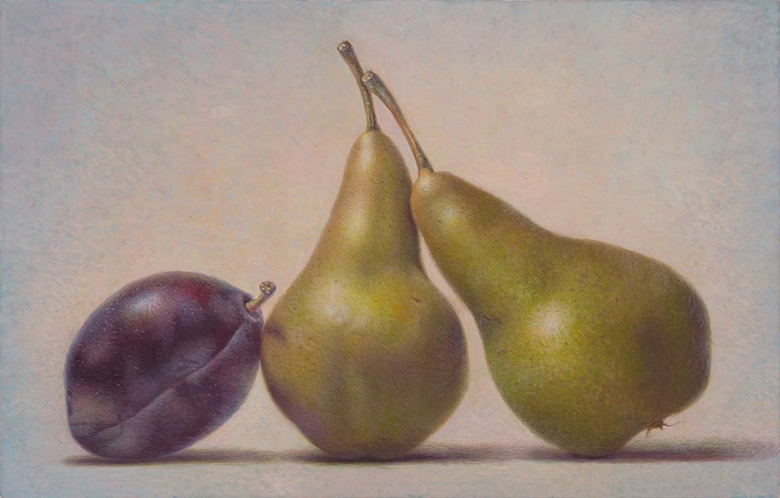 Two Pears and a Plum