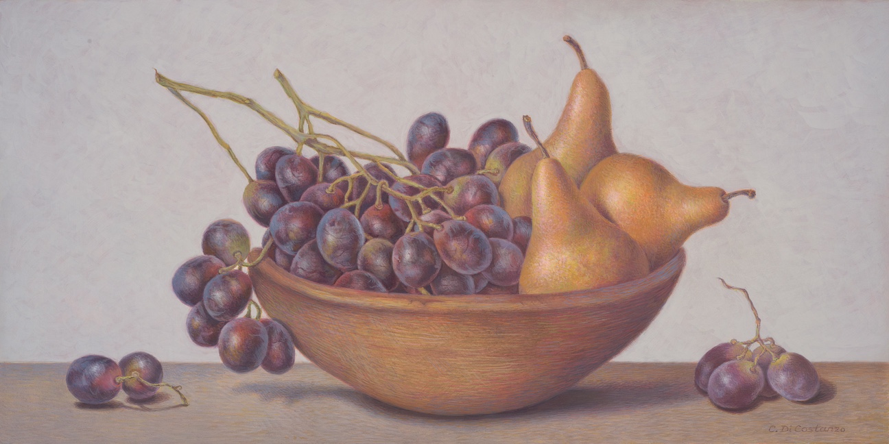 Pears and Black Grapes