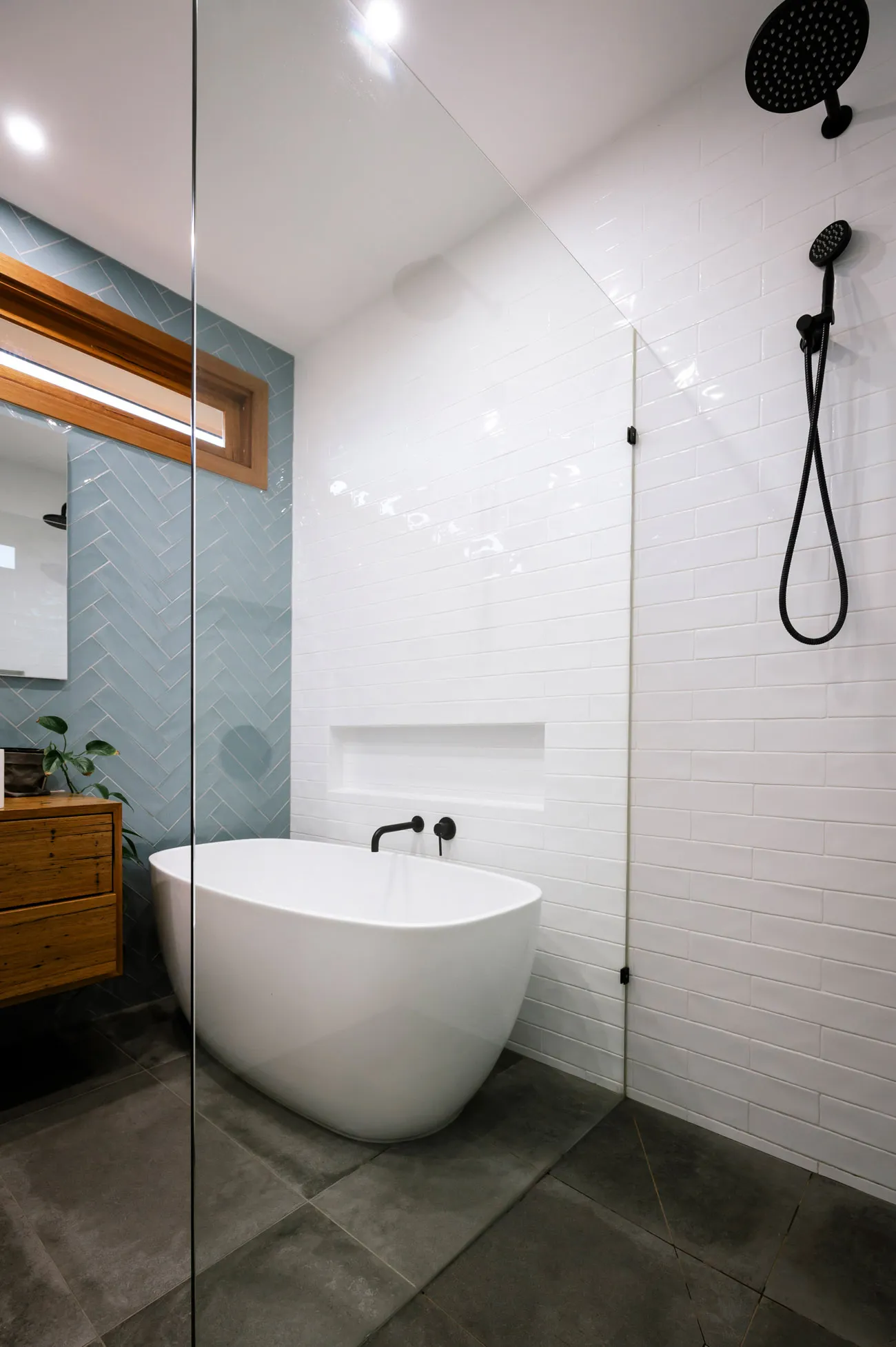 New bathroom from Balnarring property renovated by BuildMP.