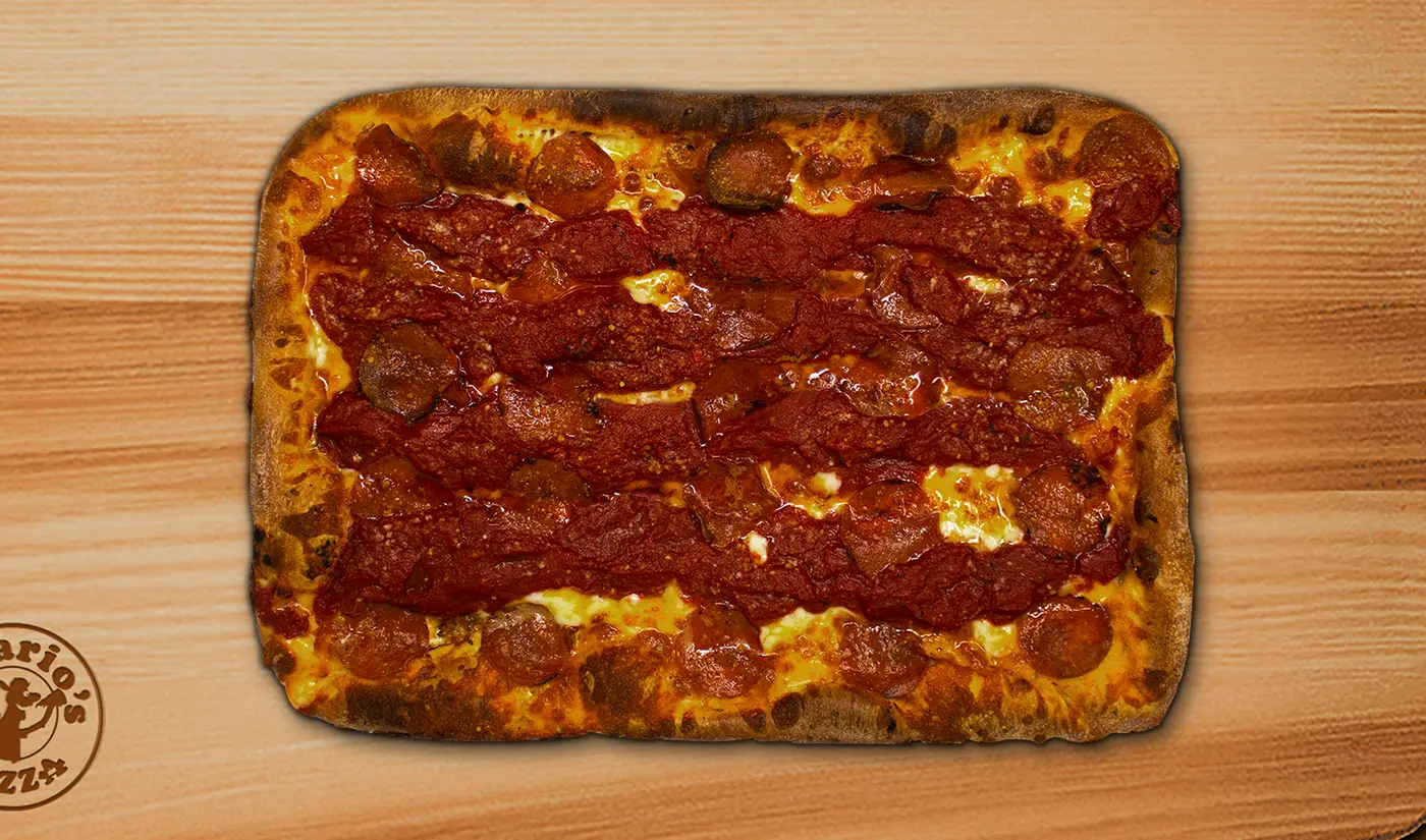 Cenario's Pizza Open Omega Detroiter Graphics - Before