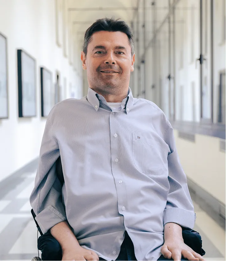 Paolo Berro smiling