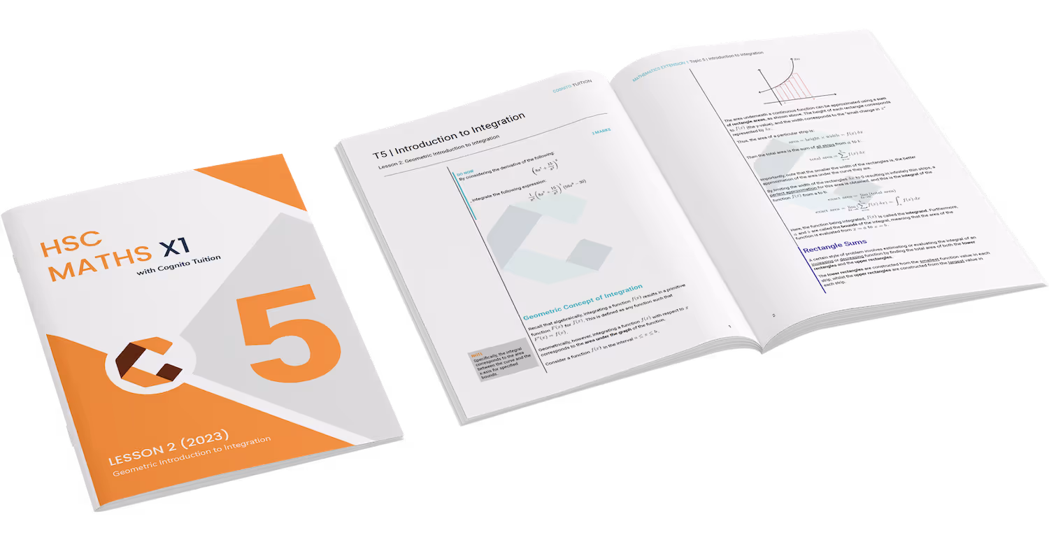 HSC Maths Extension 1 Notes
