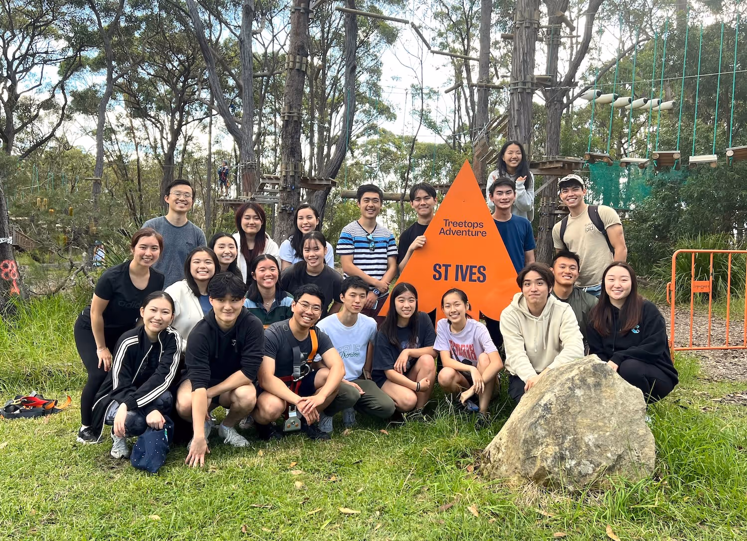 Cognito Tuition staff goes to treetops