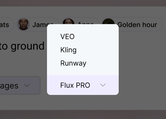 AI model selection in SpotLight Suite