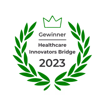JUHI gewinnt 2023 den Healthcare Innovators Bridge Preis.