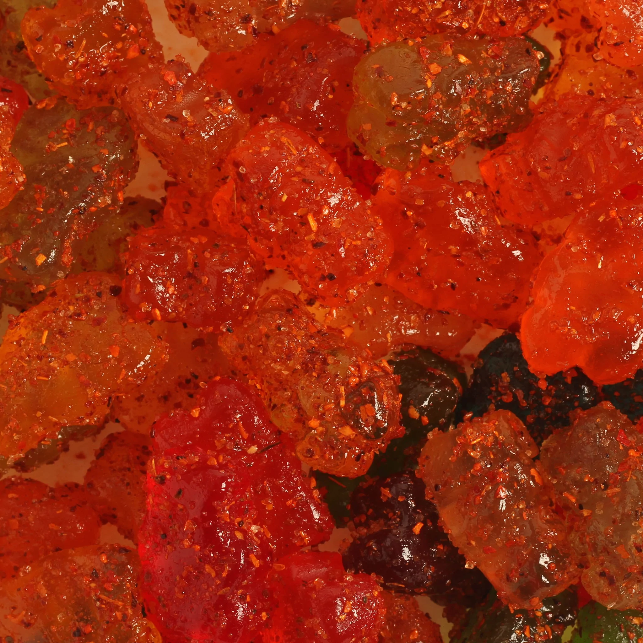 Spicy Gummy Bears - chili chamoy gummy bears by Chilli Bomba LA
