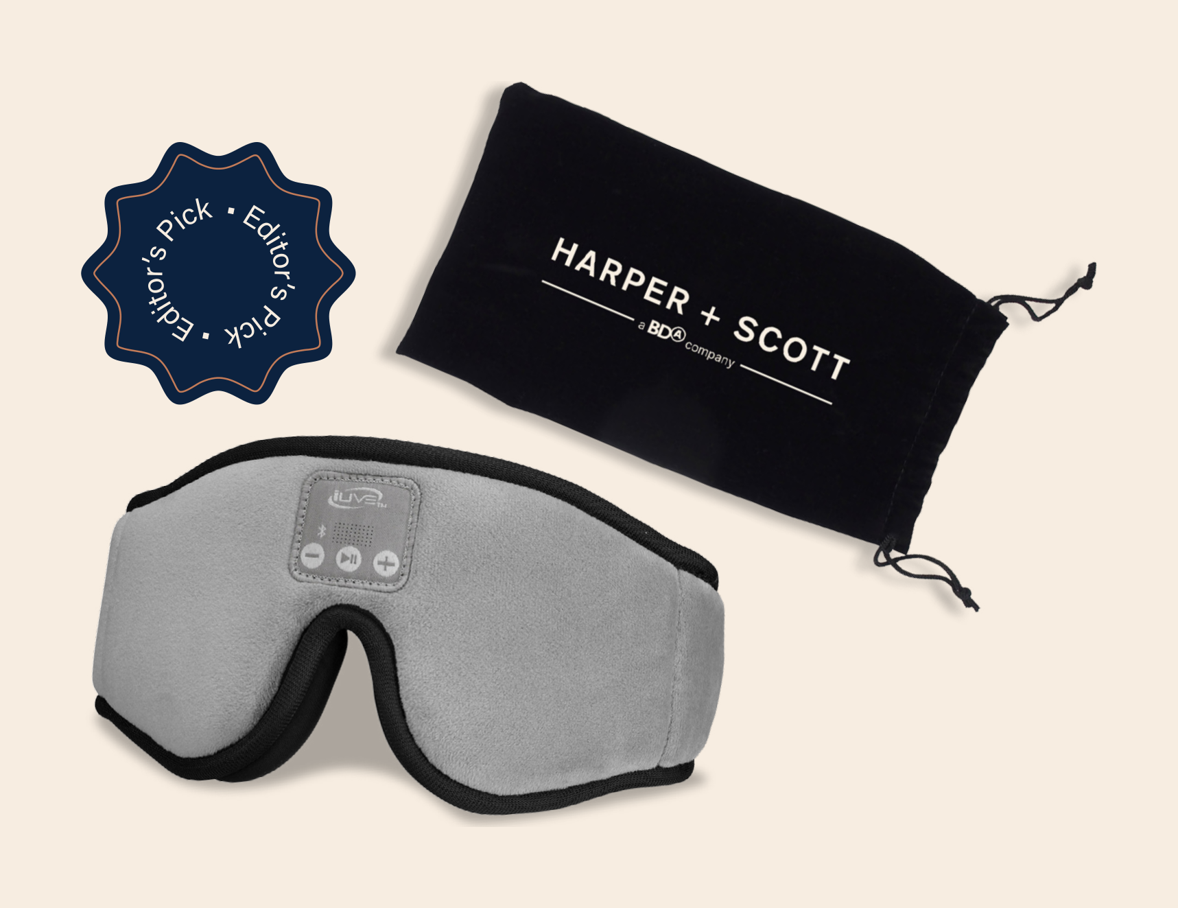 Wireless Sleep Mask Headphones