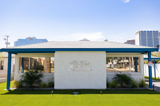 Modern dental office performing cosmetic dentistry treatment