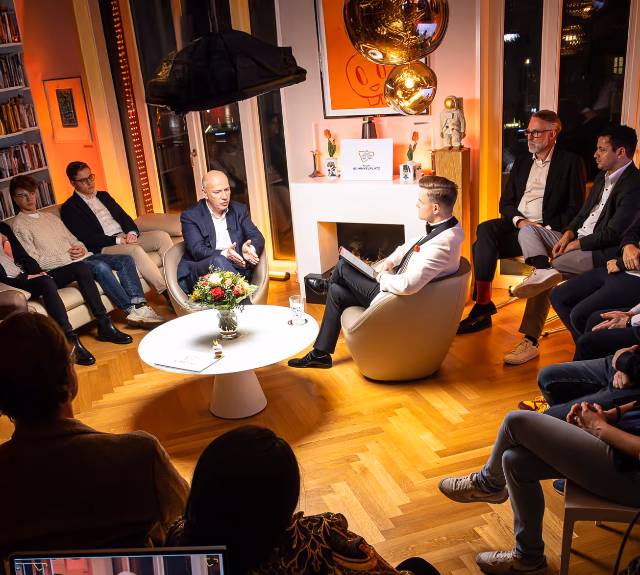 Manuel Koch und der Bundespräsident a.d. Christian Wulff