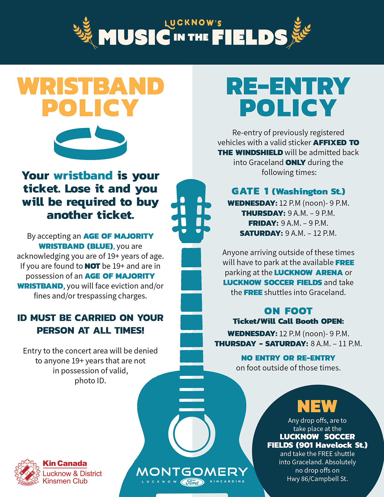 Lucknow Music In The Fields General Map 2023