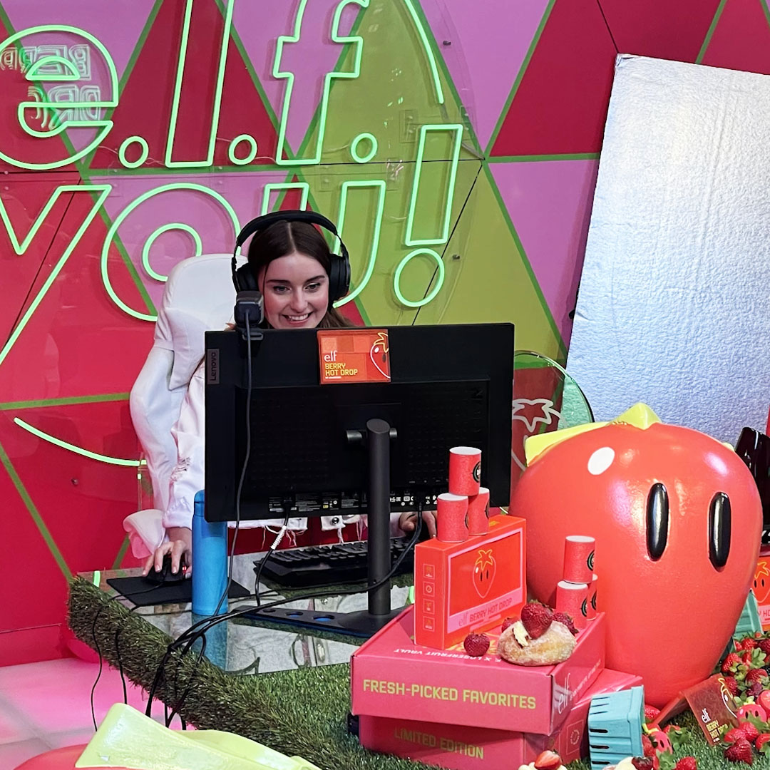Loserfruit and e.l.f. cosmetics Twitch live stream creator event in New York