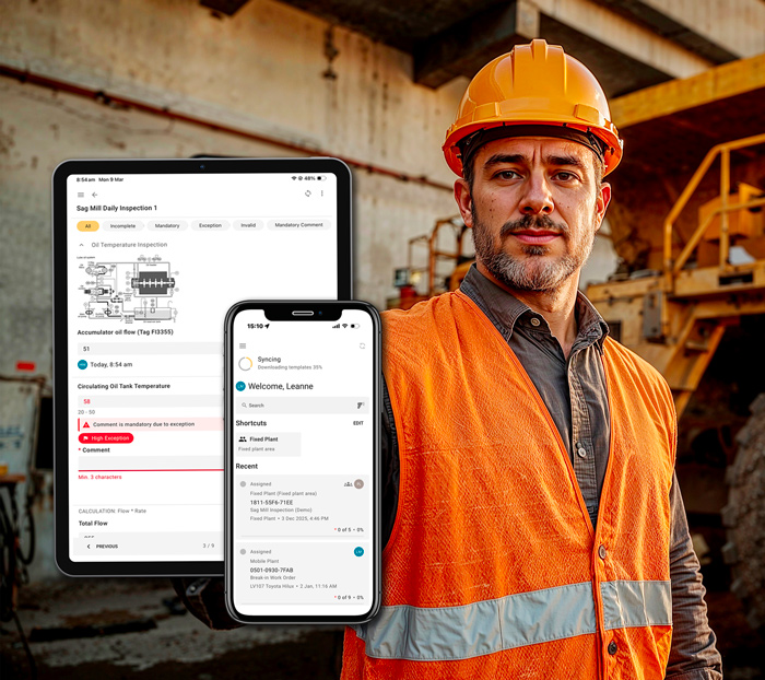 Obzervr Frontline mobile app for mining maintenance