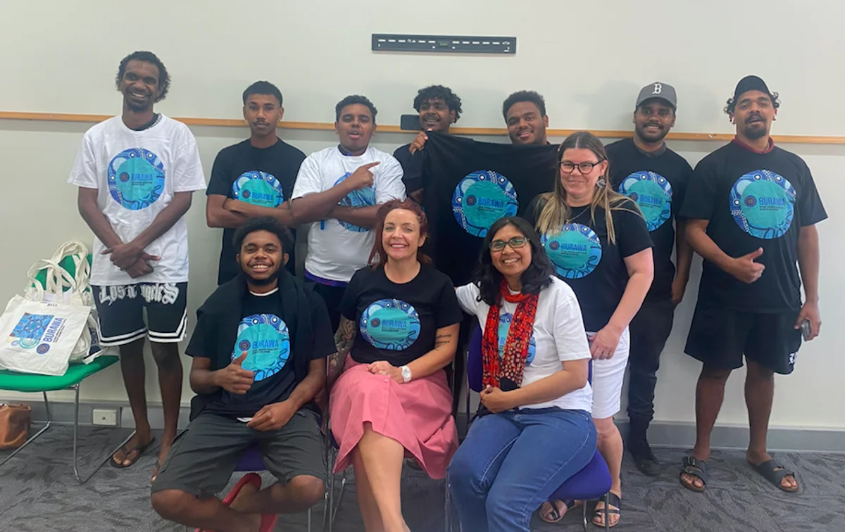 Tranby’s Burawa team and its mobile classroom that delivers education and career advice to local communities