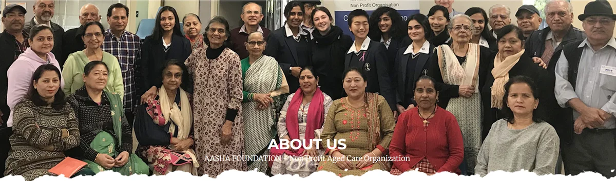 Members of the AASHA foundation