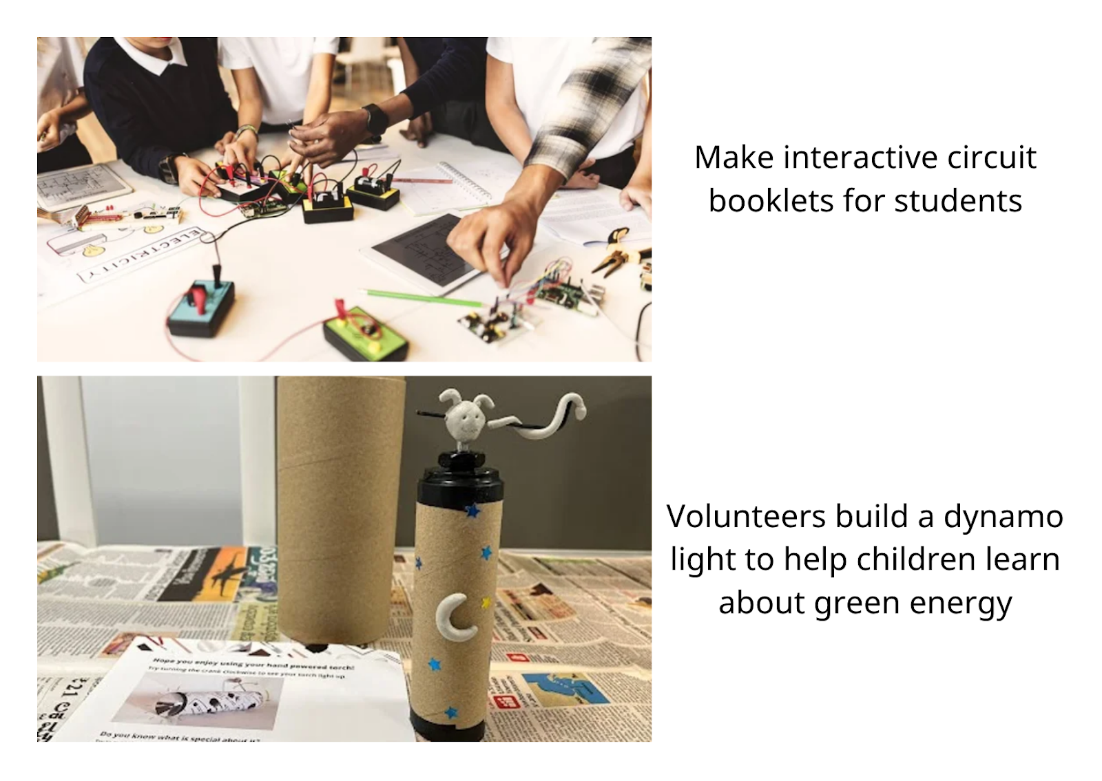 Tech-themed giving week ideas for a Back-to-School drive
