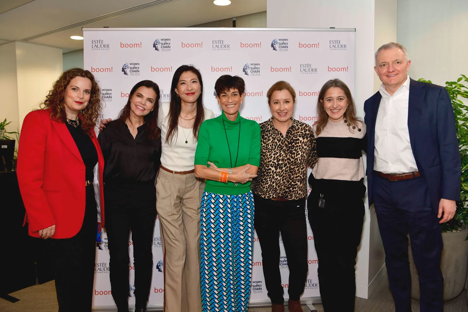 Speakers from Estée Lauder Companies and industry leaders at the Boom event discuss gender equity in global supply chains