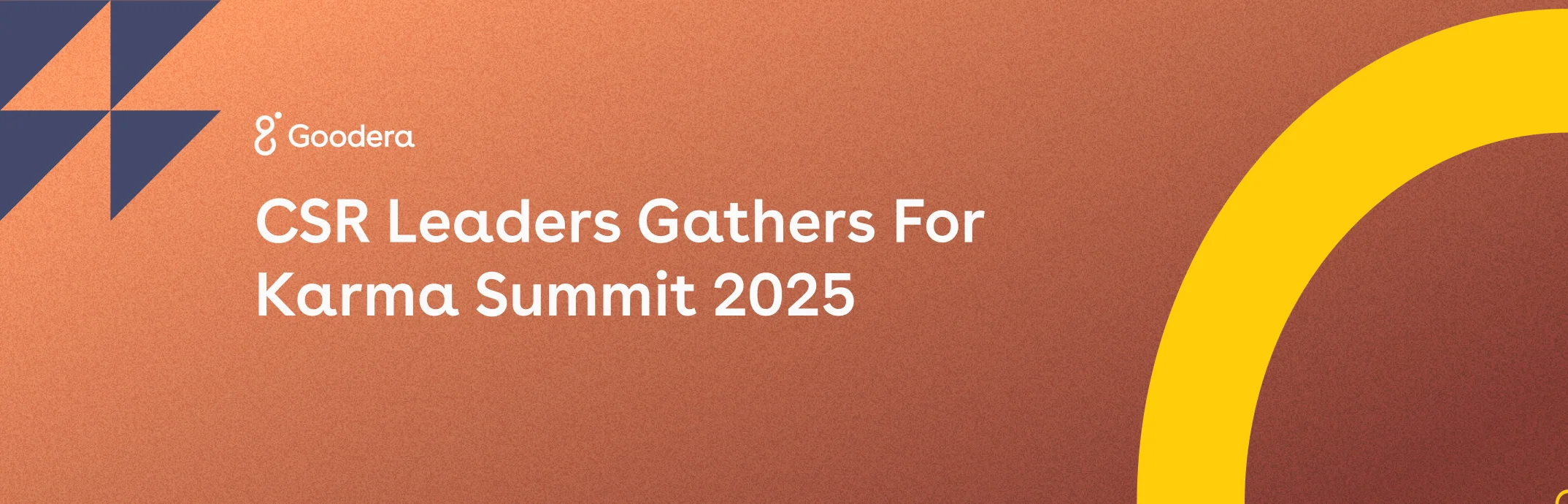 cover of Karma Summit 2025 containing summit graphic