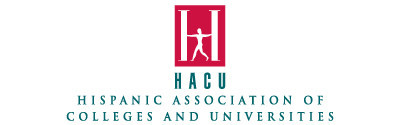 HACU logo with text “Hispanic Association of Colleges and Universities.”