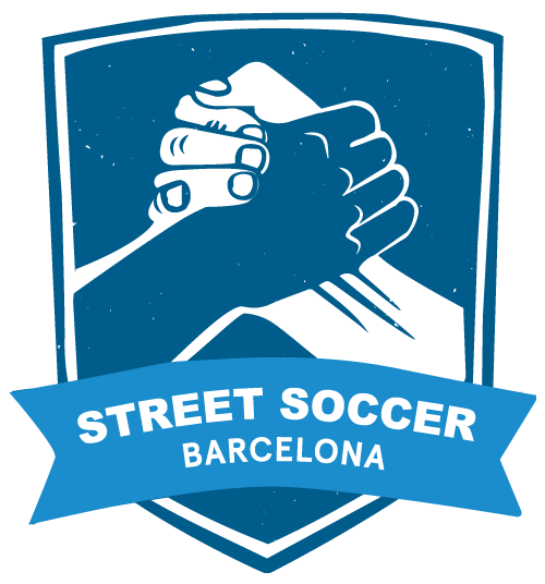 Street Soccer Barcelona logo representing community support for people experiencing homelessness