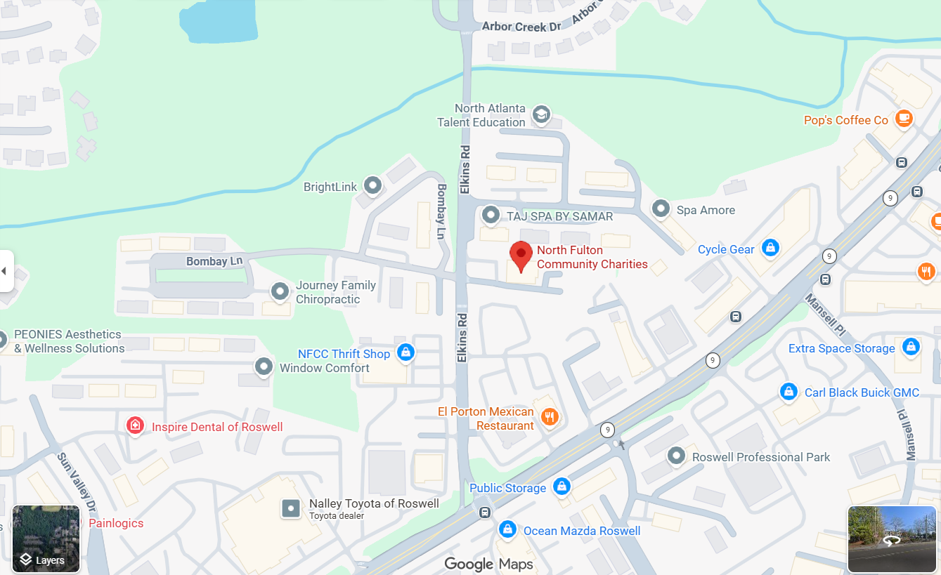 North Fulton Community Charities food pantry