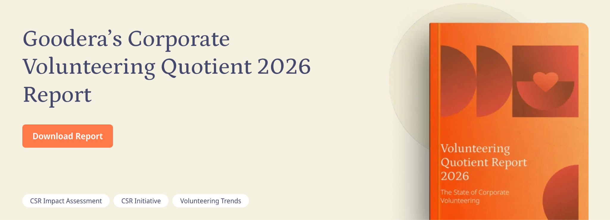 Goodera’s volunteering quotient report