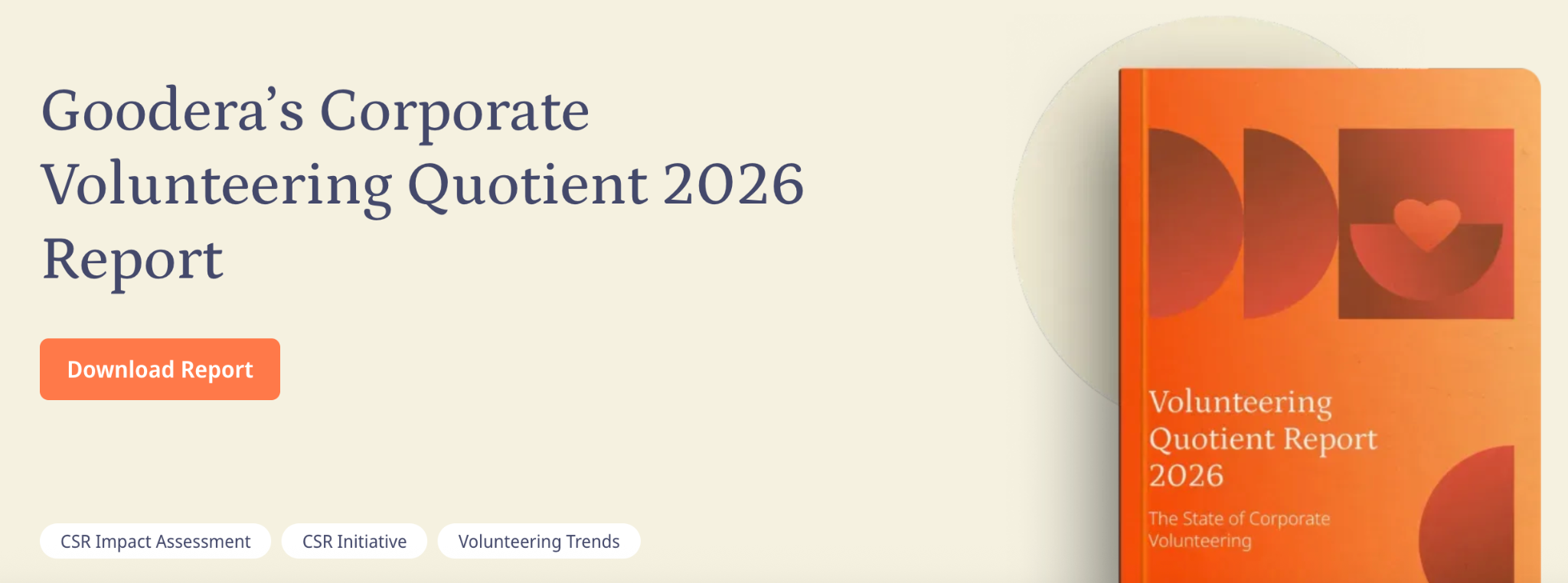 Goodera's global corporate volunteering quotient report 2026