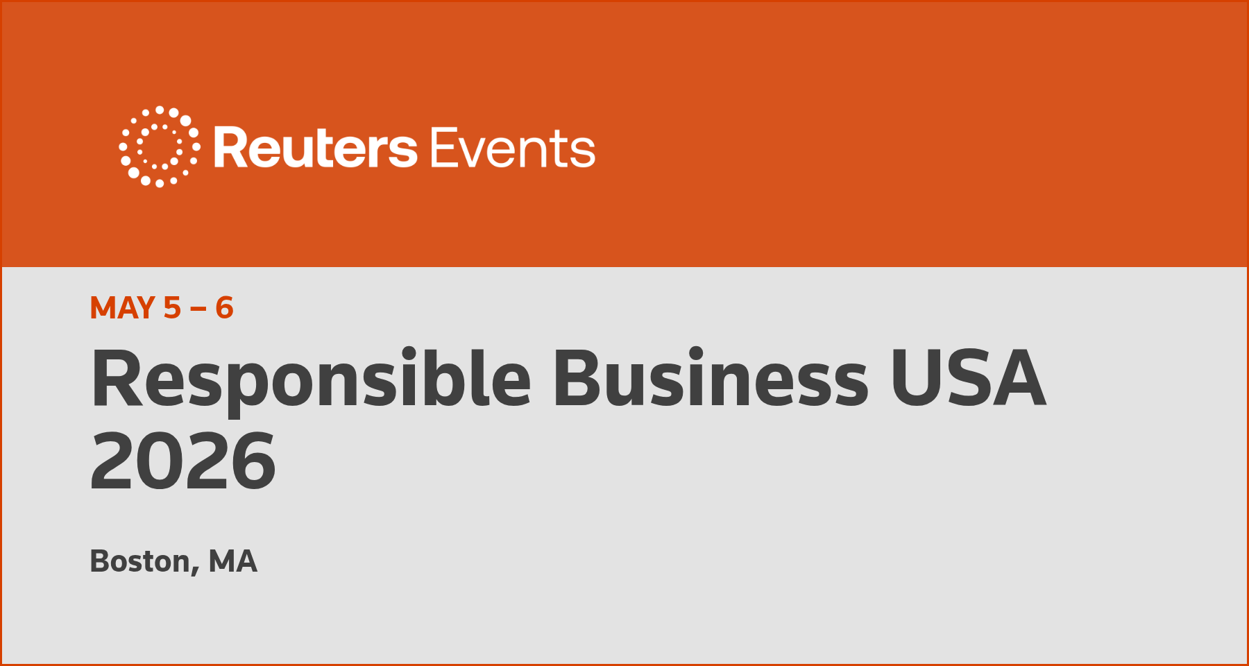 Reuters Responsible Business USA 2026